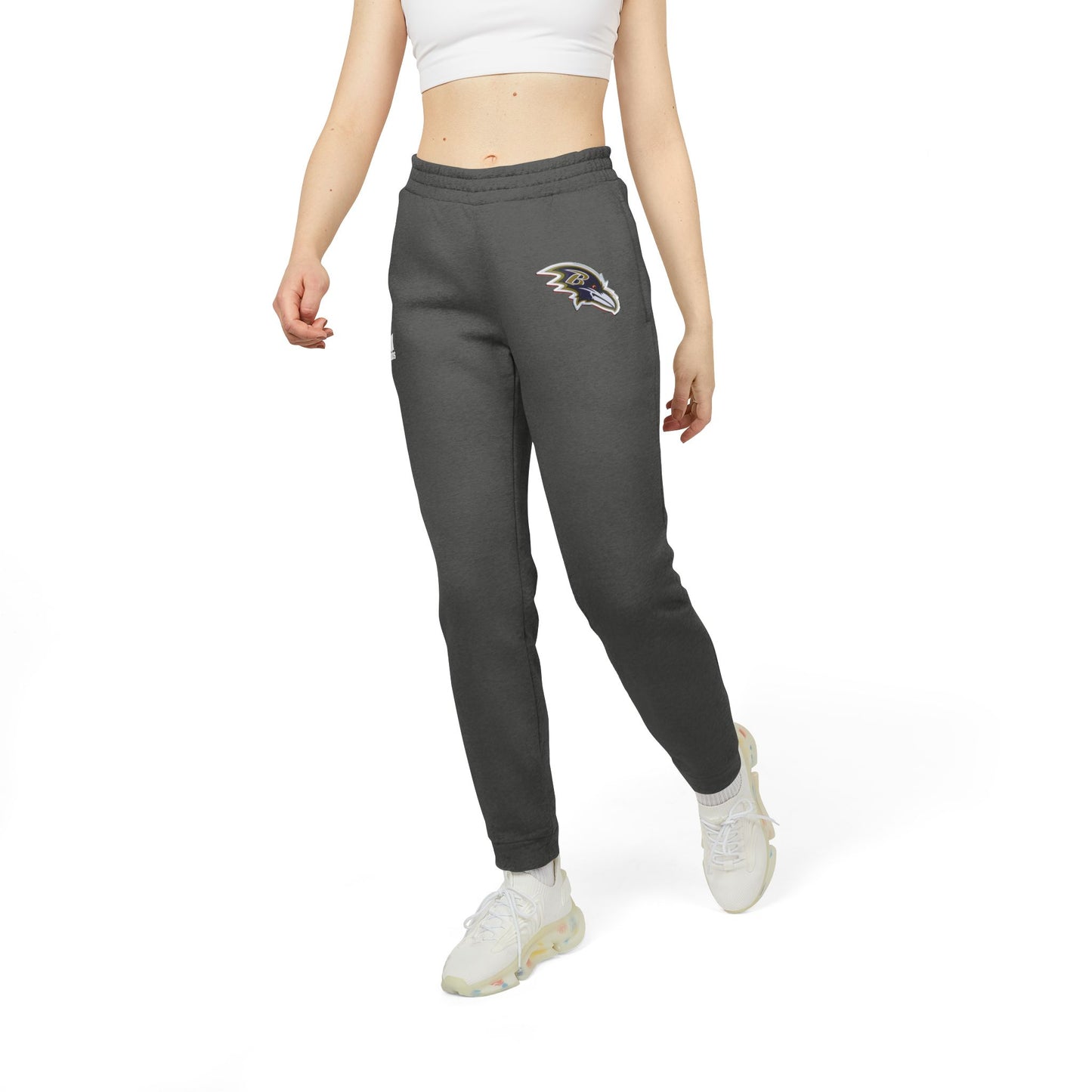 Fleece Joggers Baltimore Raven Team Logo Print