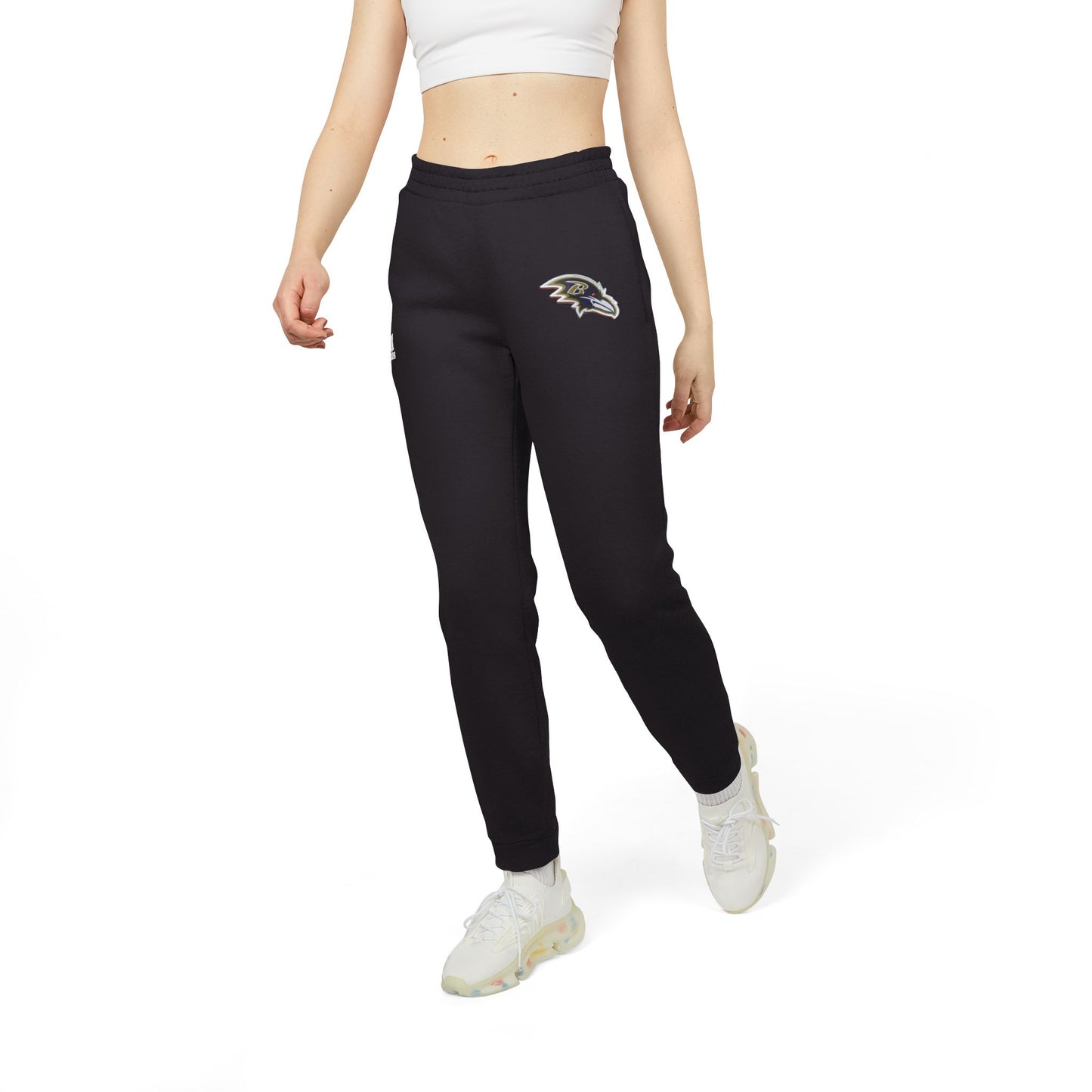 Fleece Joggers Baltimore Raven Team Logo Print