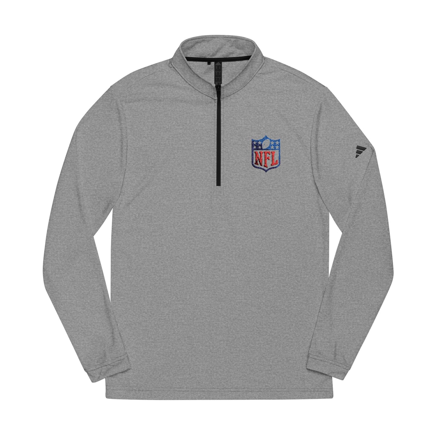 Quarter Zip Pullover Adidas NFL Embroidered