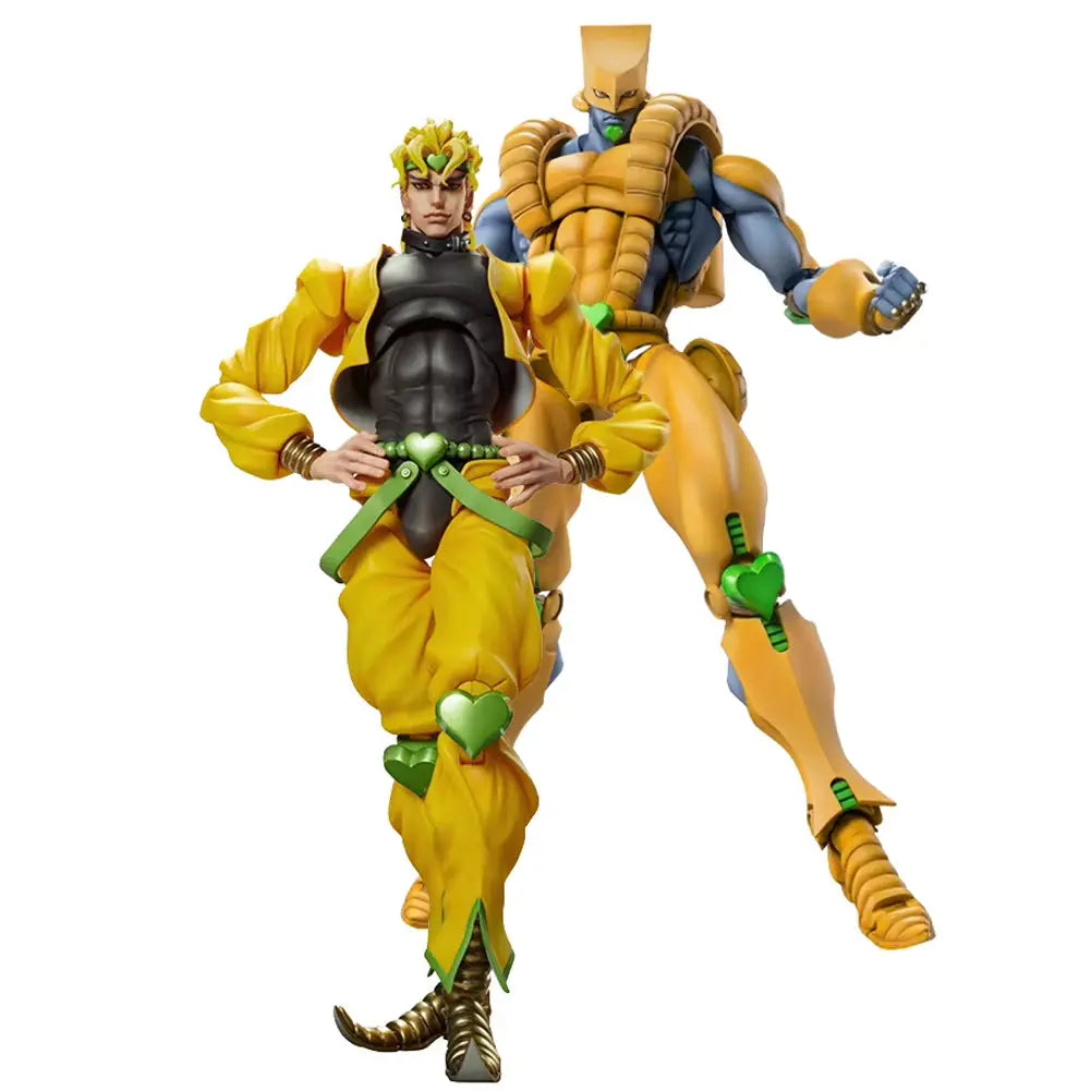 Anime Golden Wind Figure Dio Brando the World Large Removable Action Figurine Pvc Model Collection Doll Toy Boys Christmas Gift