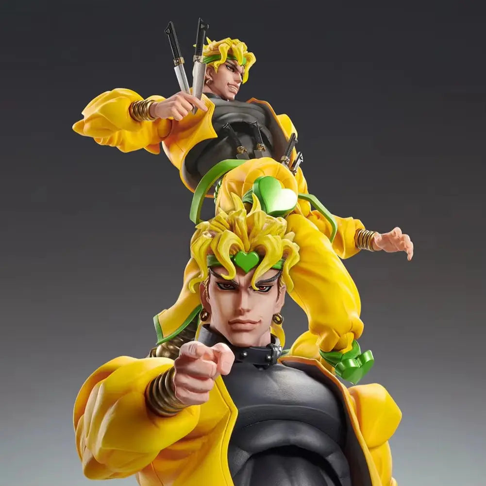 Anime Golden Wind Figure Dio Brando the World Large Removable Action Figurine Pvc Model Collection Doll Toy Boys Christmas Gift