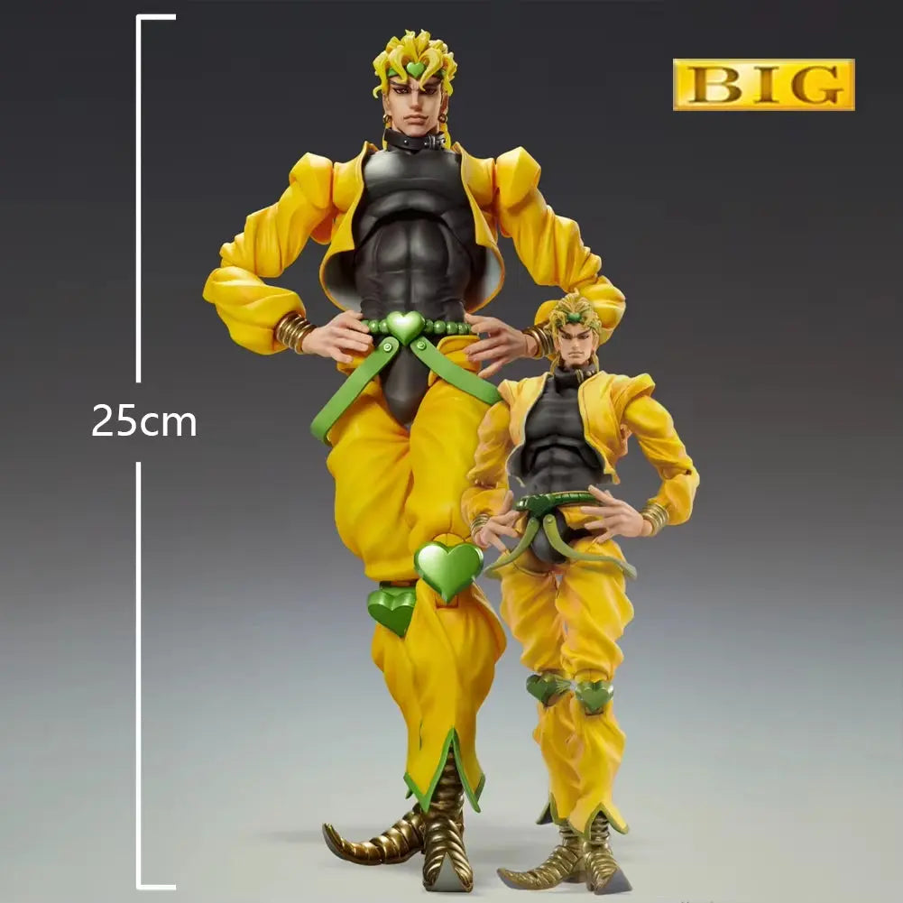 Anime Golden Wind Figure Dio Brando the World Large Removable Action Figurine Pvc Model Collection Doll Toy Boys Christmas Gift