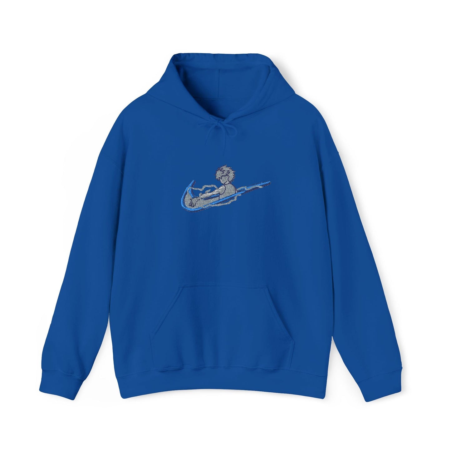 Unisex  Hooded Sweatshirt Blue Royal Printify
