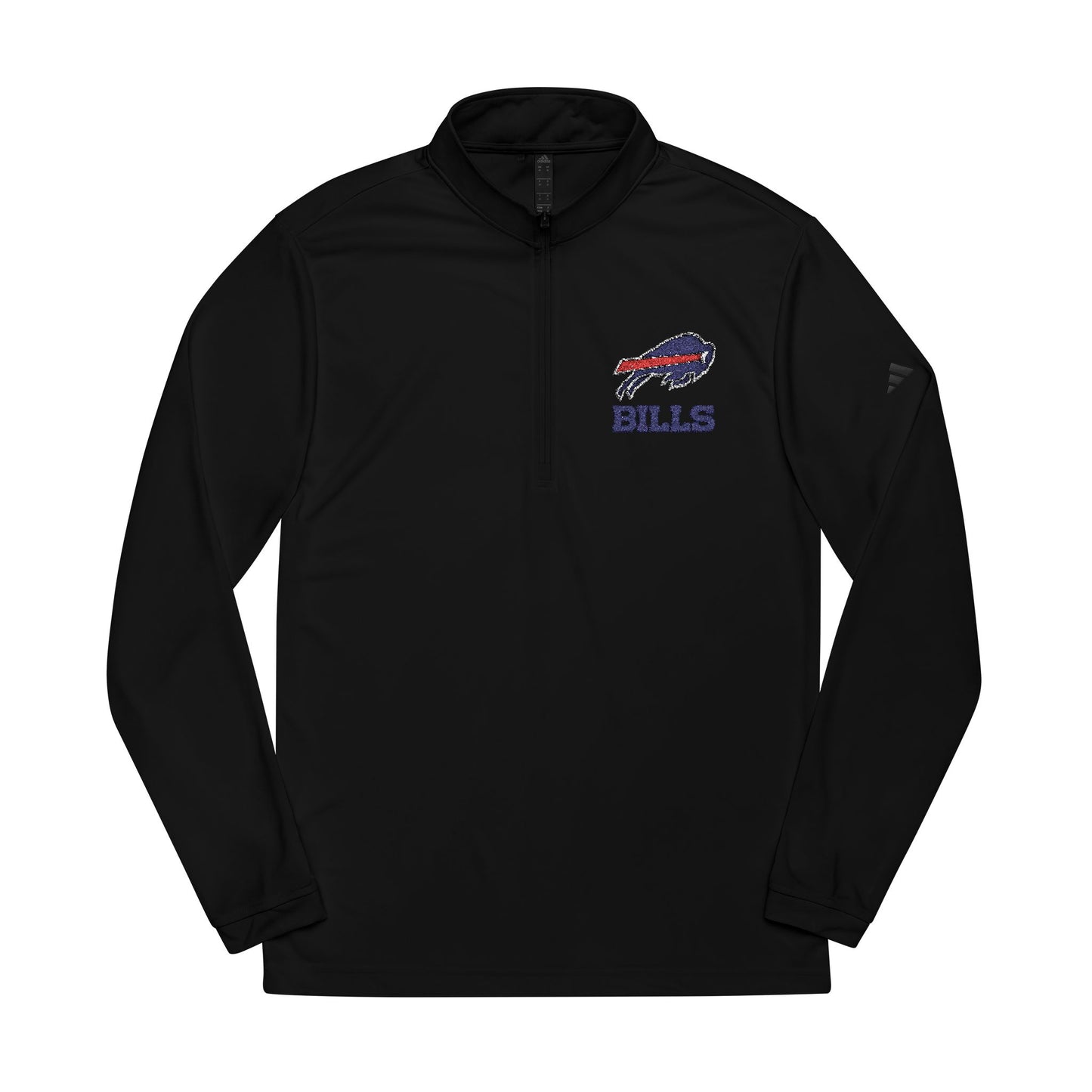 Quarter Zip Pullover   Bills Team Football  Embroidered - adidas®