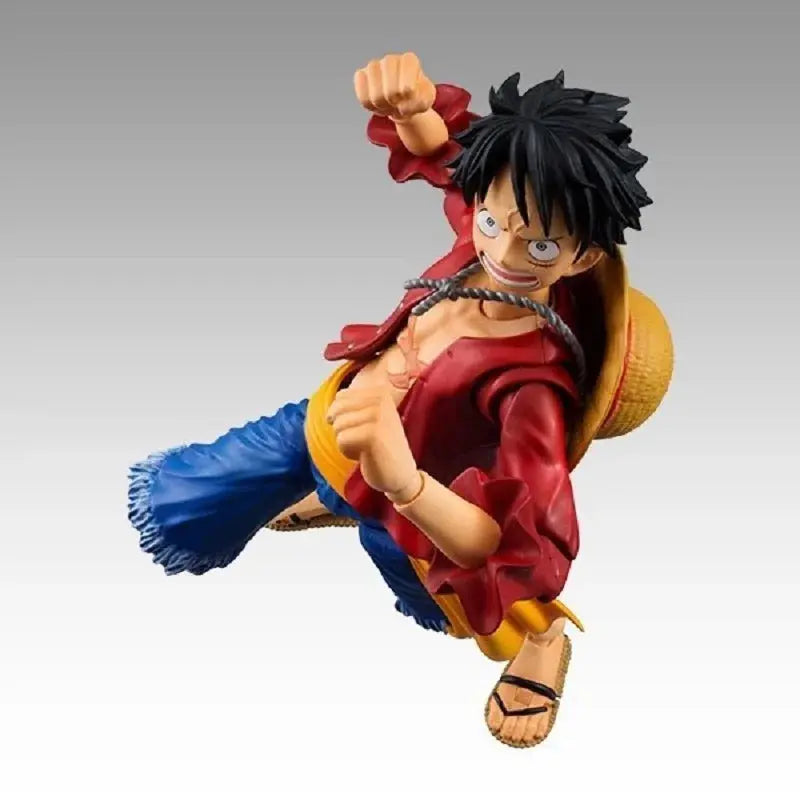 One Piece Monkey D. Luffy Anime Action Figure Articulated Joints Moveable Collection Model Toys
