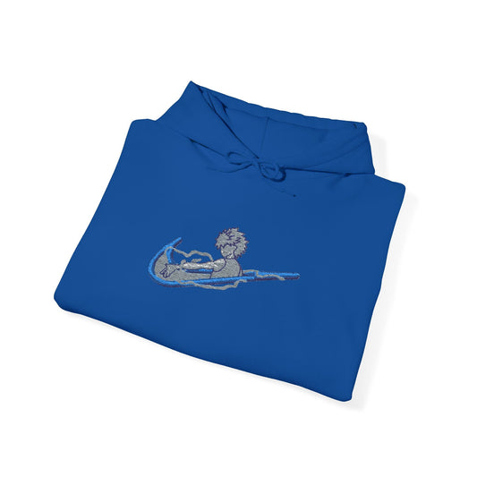 Unisex  Hooded Sweatshirt Blue Royal Printify